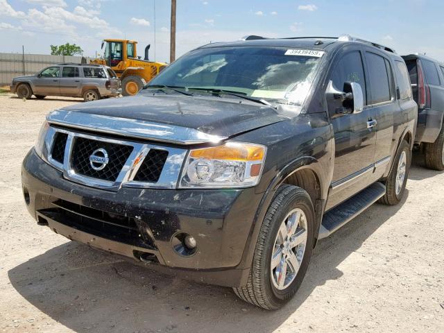 5N1BA0NE0DN600063 - 2013 NISSAN ARMADA PLA BLACK photo 2