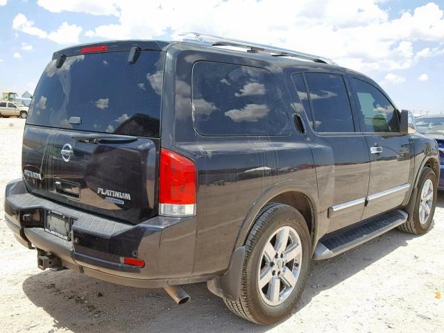 5N1BA0NE0DN600063 - 2013 NISSAN ARMADA PLA BLACK photo 4