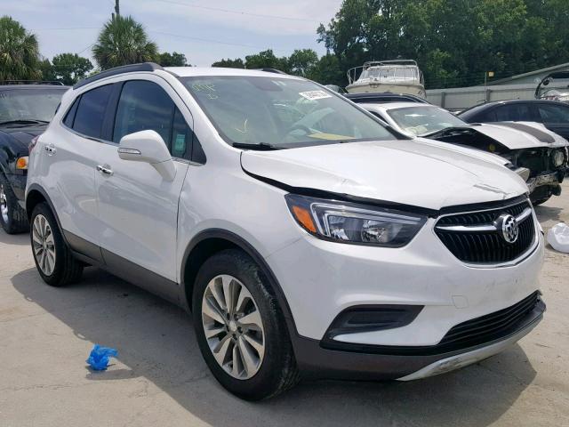 KL4CJASB4JB528803 - 2018 BUICK ENCORE PRE WHITE photo 1