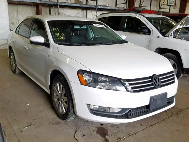 1VWAT7A34EC099602 - 2014 VOLKSWAGEN PASSAT S WHITE photo 1