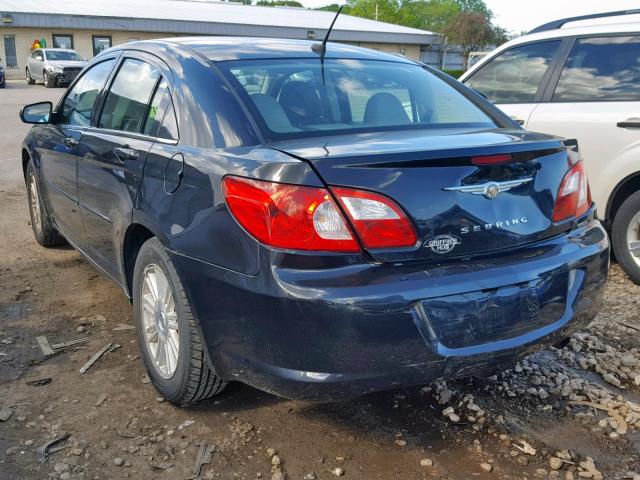 1C3LC56R67N524732 - 2007 CHRYSLER SEBRING TO BLACK photo 3