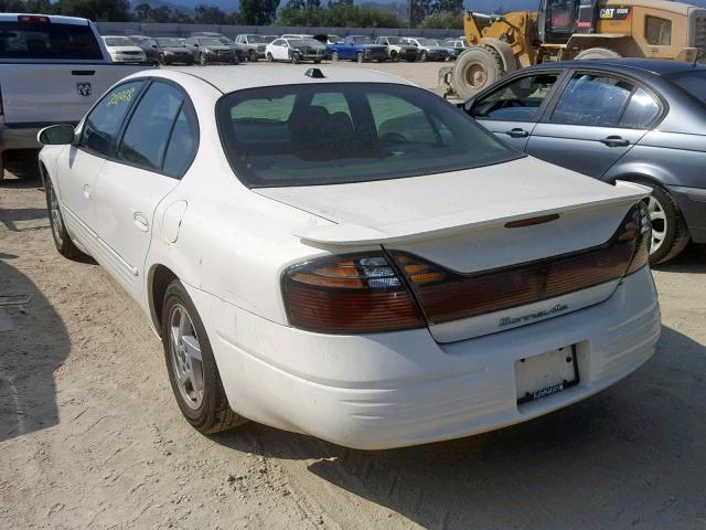 1G2HX52K84U172628 - 2004 PONTIAC BONNEVILLE WHITE photo 3