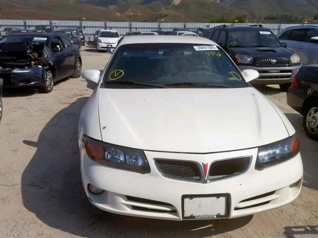 1G2HX52K84U172628 - 2004 PONTIAC BONNEVILLE WHITE photo 9