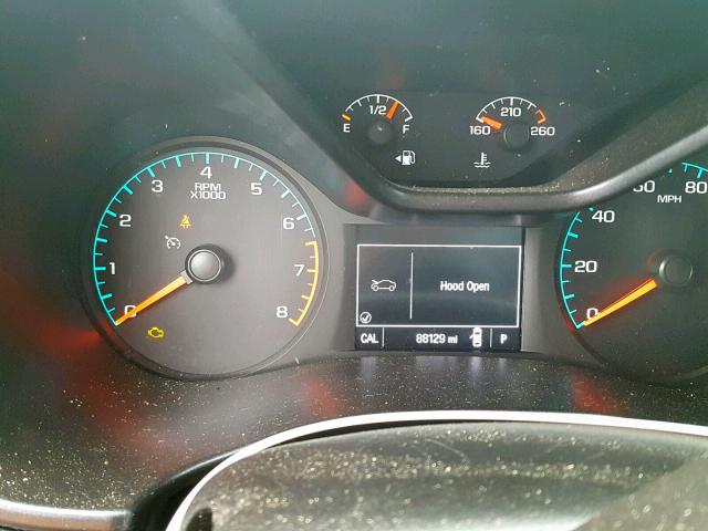 1GCGSBE30F1170076 - 2015 CHEVROLET COLORADO L ORANGE photo 8