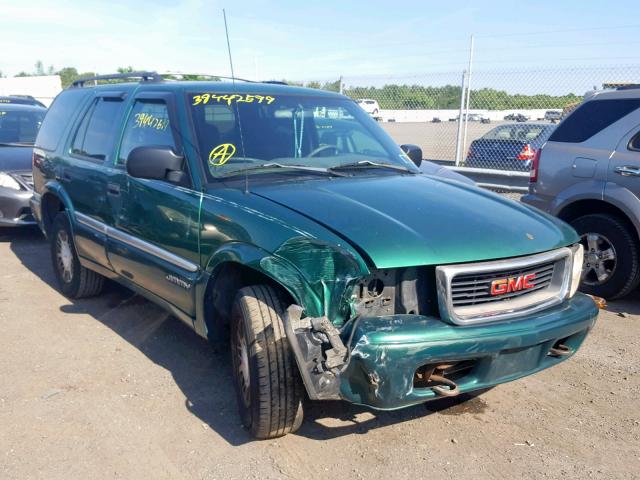 1GKDT13W3X2510599 - 1999 GMC JIMMY GREEN photo 1