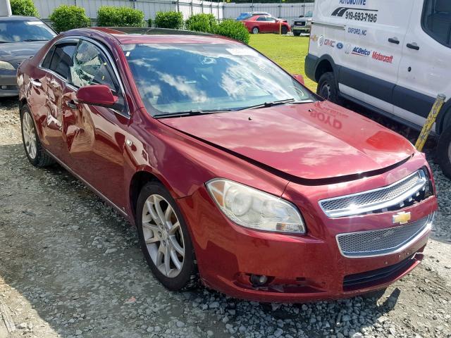 1G1ZK57748F170042 - 2008 CHEVROLET MALIBU LTZ 勃艮第红 照片 1