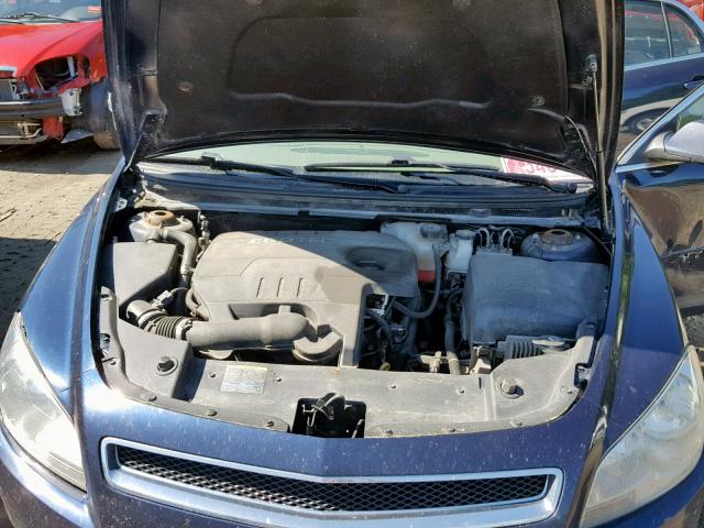 1G1ZH57B59F223142 - 2009 CHEVROLET MALIBU 1LT 蓝色 照片 7