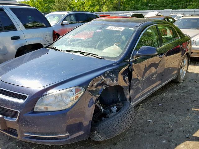 1G1ZH57B59F223142 - 2009 CHEVROLET MALIBU 1LT 蓝色 照片 9