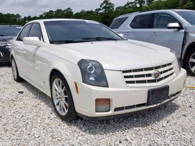 1G6DP577570109239 - 2007 CADILLAC CTS HI FEA WHITE photo 1