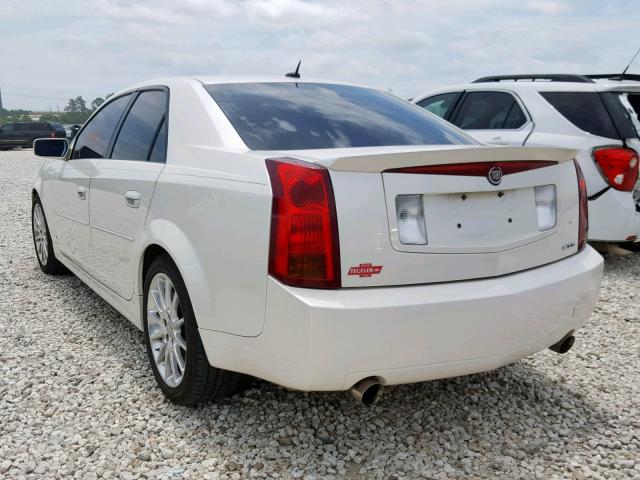 1G6DP577570109239 - 2007 CADILLAC CTS HI FEA WHITE photo 3