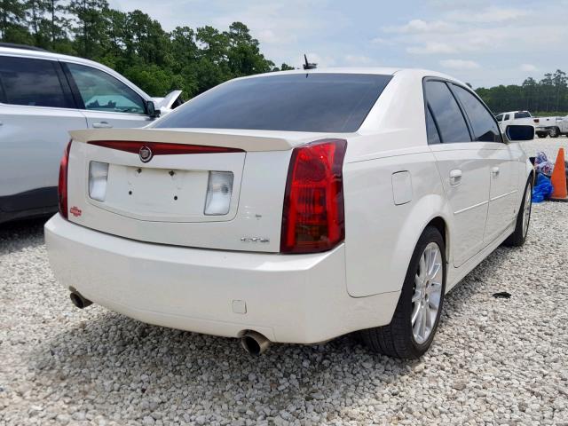 1G6DP577570109239 - 2007 CADILLAC CTS HI FEA WHITE photo 4