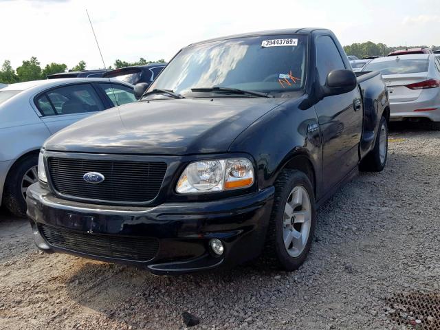 2FTZF073XYCA92793 - 2000 FORD F150 SVT L BLACK photo 2