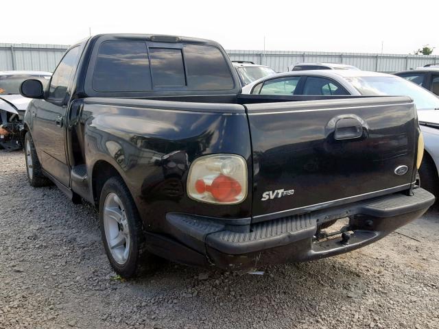 2FTZF073XYCA92793 - 2000 FORD F150 SVT L BLACK photo 3