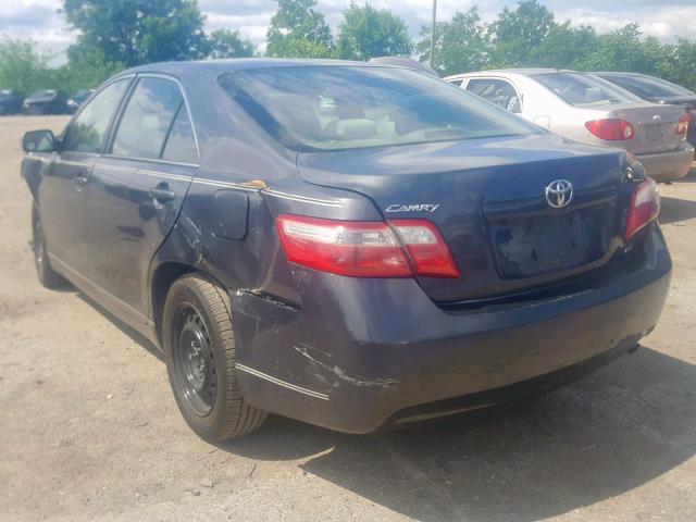 4T1BE46K57U004084 - 2007 TOYOTA CAMRY NEW GRAY photo 3