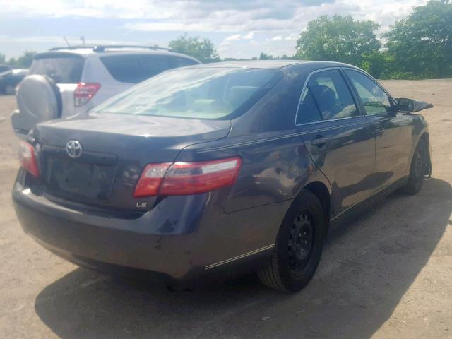 4T1BE46K57U004084 - 2007 TOYOTA CAMRY NEW GRAY photo 4