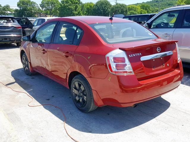 3N1AB6AP2CL660760 - 2012 NISSAN SENTRA 2.0 RED photo 3