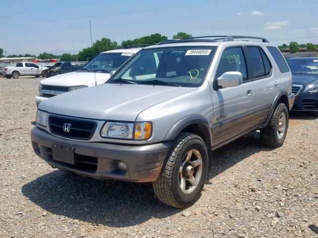 4S6DM58WX14406229 - 2001 HONDA PASSPORT E 银色 照片 2