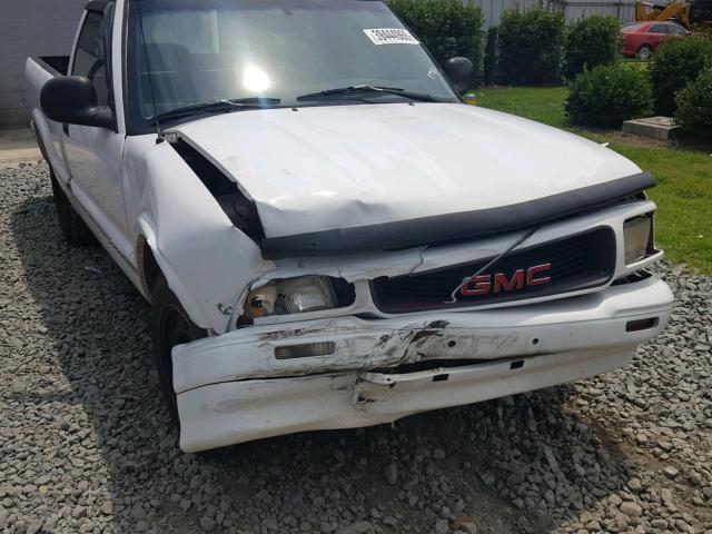 1GTCS1446SK541782 - 1995 GMC SONOMA WHITE photo 9