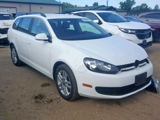 3VWML7AJ3EM621288 - 2014 VOLKSWAGEN JETTA TDI WHITE photo 1