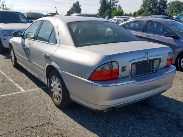 1LNHM86S44Y679000 - 2004 LINCOLN LS SILVER photo 3