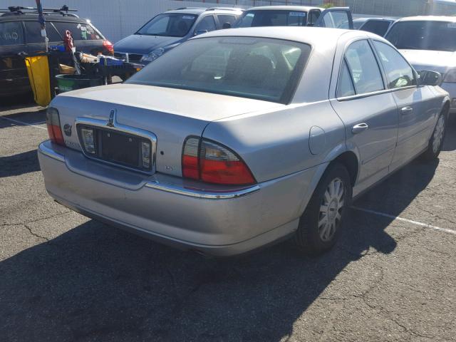 1LNHM86S44Y679000 - 2004 LINCOLN LS SILVER photo 4