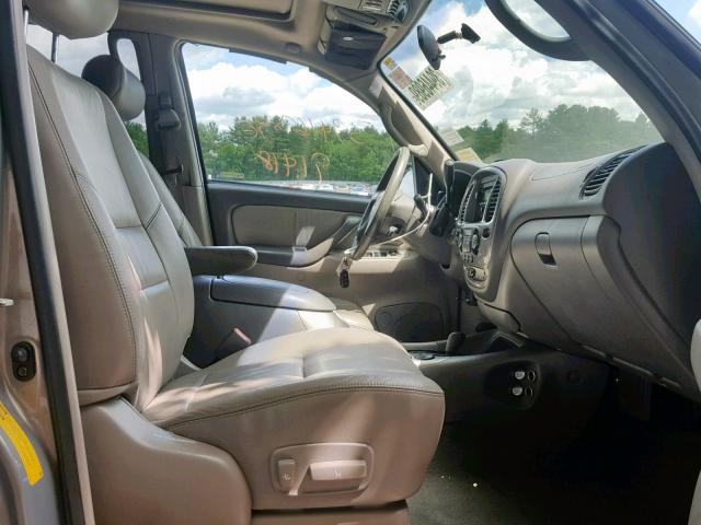 5TDBT48A82S079034 - 2002 TOYOTA SEQUOIA LI GRAY photo 5