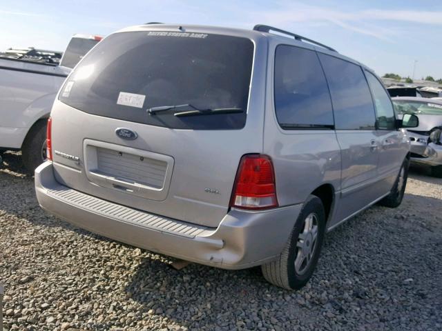 2FMZA52254BB04113 - 2004 FORD FREESTAR S GOLD photo 4