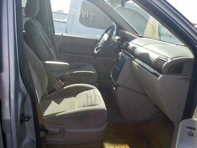 2FMZA52254BB04113 - 2004 FORD FREESTAR S GOLD photo 5