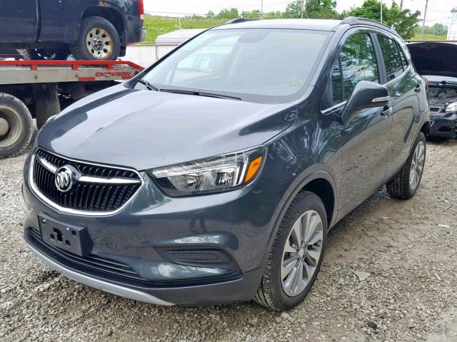 KL4CJESB7JB616879 - 2018 BUICK ENCORE PRE GRAY photo 2