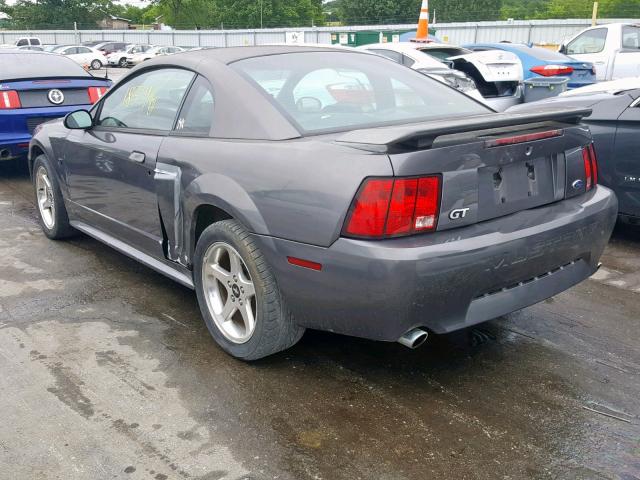 1FAFP42X93F341816 - 2003 FORD MUSTANG GT GRAY photo 3