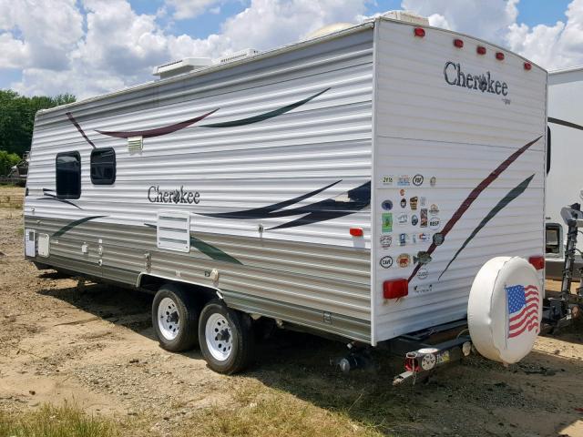 4X4TCKY247K006513 - 2007 WILDWOOD CHEROKEE WHITE photo 3