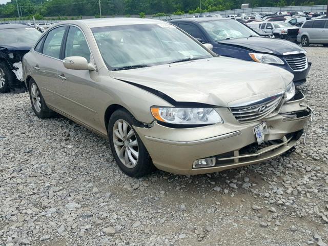 KMHFC46FX8A320691 - 2008 HYUNDAI AZERA SE BEIGE photo 1