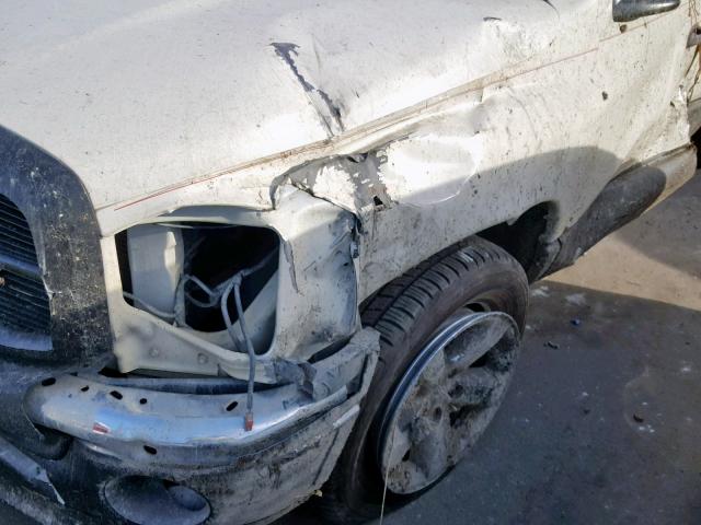 1D7HU18217J613872 - 2007 DODGE RAM 1500 S WHITE photo 9