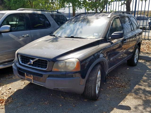 YV1CZ91HX41063645 - 2004 VOLVO XC90 T6 BLACK photo 2