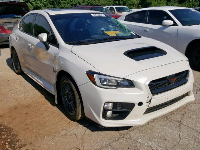 JF1VA1J61F9813448 - 2015 SUBARU WRX LIMITE WHITE photo 1