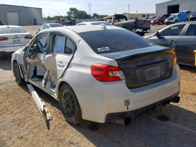 JF1VA1J61F9813448 - 2015 SUBARU WRX LIMITE WHITE photo 3