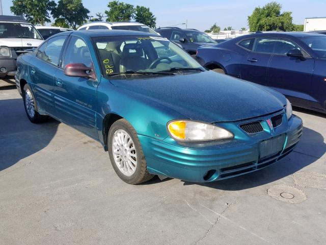 1G2NE52E8XM878831 - 1999 PONTIAC GRAND AM S GREEN photo 1