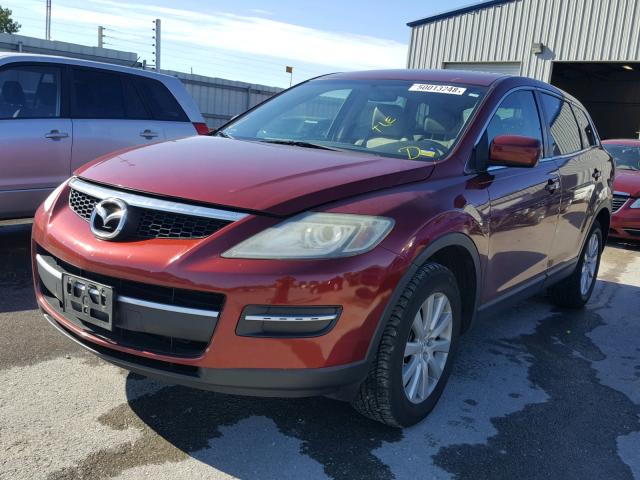 JM3TB28A780134622 - 2008 MAZDA CX-9 BURGUNDY photo 2