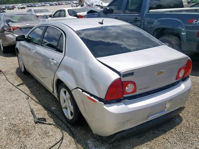 1G1ZC5E17BF356001 - 2011 CHEVROLET MALIBU 1LT 银色 照片 3
