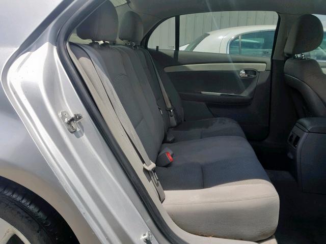 1G1ZC5E17BF356001 - 2011 CHEVROLET MALIBU 1LT 银色 照片 6