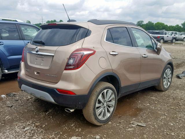 KL4CJASB3JB514763 - 2018 BUICK ENCORE PRE BROWN photo 4