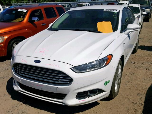 3FA6P0SU7ER269938 - 2014 FORD FUSION TIT WHITE photo 2