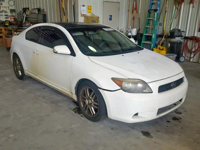 JTKDE177950061374 - 2005 TOYOTA SCION TC WHITE photo 1