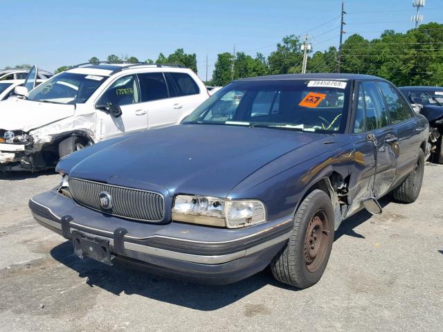 1G4HP52K8TH427244 - 1996 BUICK LESABRE CU BLUE photo 2