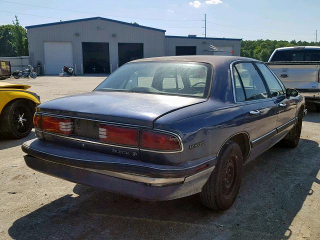 1G4HP52K8TH427244 - 1996 BUICK LESABRE CU BLUE photo 4