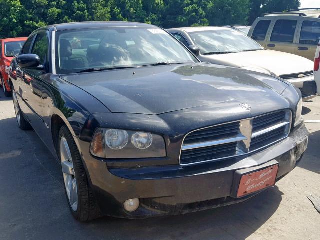 2B3CA9CV9AH275063 - 2010 DODGE CHARGER RA BLACK photo 1