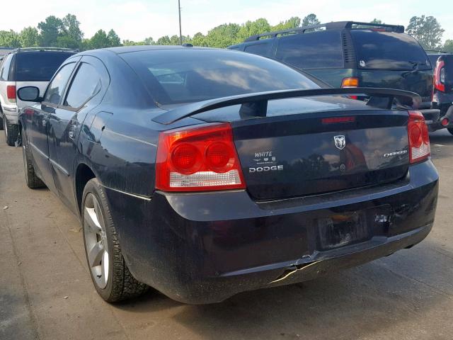 2B3CA9CV9AH275063 - 2010 DODGE CHARGER RA BLACK photo 3