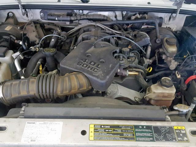 4F4ZR47E66PM01842 - 2006 MAZDA B4000 CAB SILVER photo 7