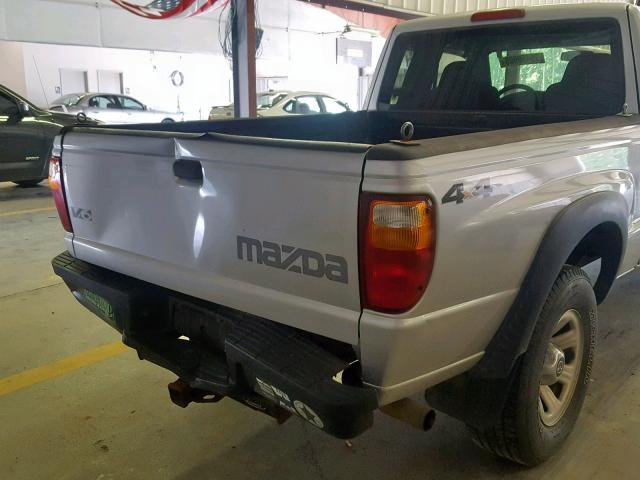 4F4ZR47E66PM01842 - 2006 MAZDA B4000 CAB SILVER photo 9