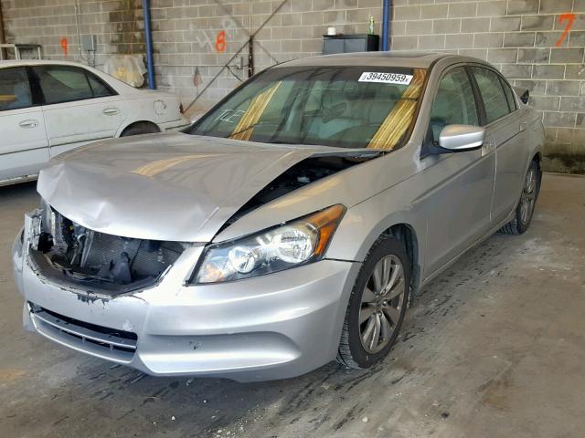 1HGCP2F82CA179384 - 2012 HONDA ACCORD EXL SILVER photo 2